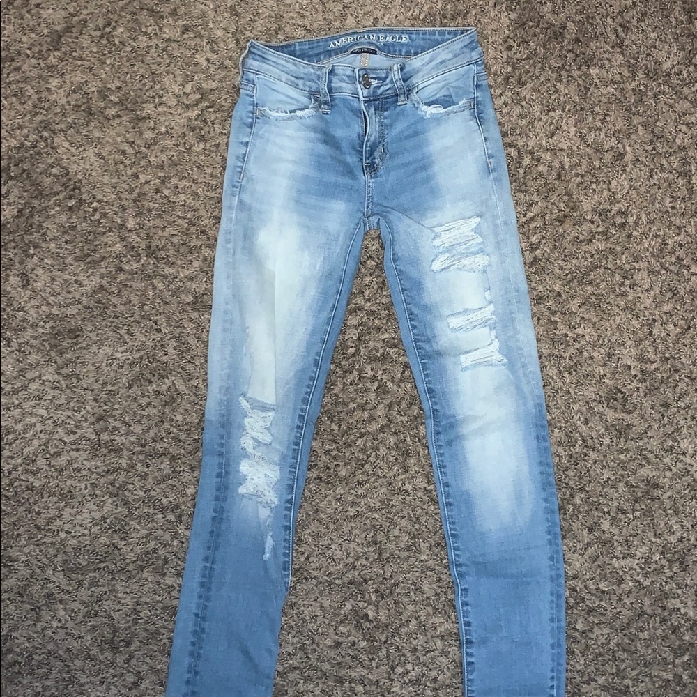 American eagle jeggings, size 0 Long